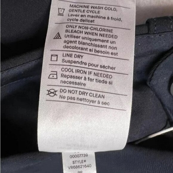 Vince Soft Tailored Trouser Womens Sz 6 Lightweight dark Navy Blue - Picture 10 of 10